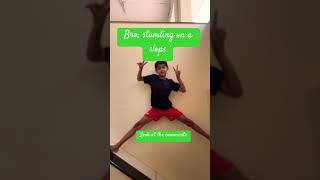 Me as a kid on a slope, trying the 67 trend #adhirajthetechguy #viralshort #67￼