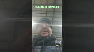 Touch Command In The Terminal...