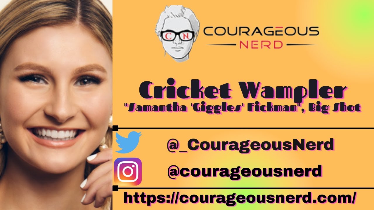 Cricket Wampler on playing "Giggles" in Disney+ dramedy 'Big Shot' - Exclusive Interview