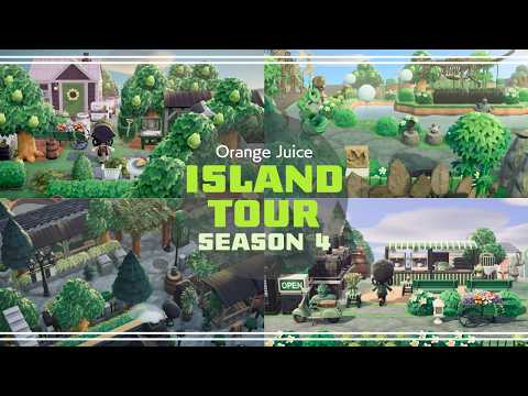 [Animal Crossing: New Horizons / No Custom Designs] Season 4 Complete! 👩🏻‍💻 Island Tour! 🌲♡