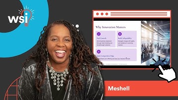 WSI Innovation Lab: Episode 2 - Meshell Baker