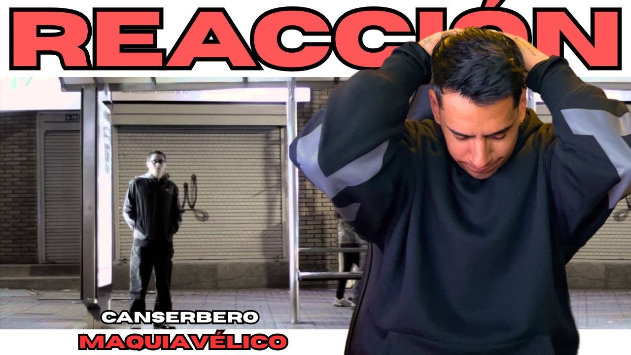 ARGENTINO REACCIONA // MAQUIAVÉLICO - CANSERBERO // UNA POESIA MALD1TA POESIA, SIMPLEMENTE ESO!