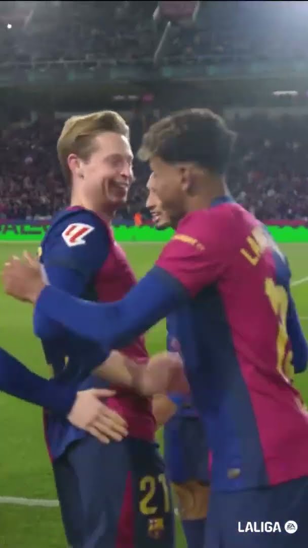 Frenkie De Gooool! ?? #fcbarcelona #shorts #laligahighlights