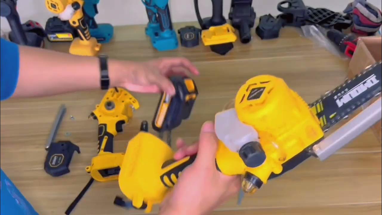 IMOUMLIVE (DLJ6) 6 inch mini chainsaw chain loosening and tightening