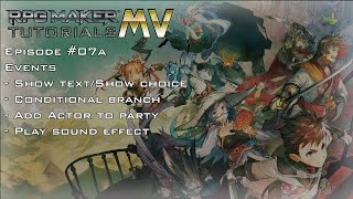 Conditional - RPG Maker MV Tutorials 07a