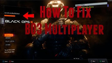 How To Fix Black Ops 3 Multiplayer problem || Multiplayer installation problem