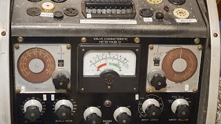 AVO MK4 Valve Tube Tester - Testing a 6CM5 or EL36 valve with a Top Cap