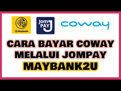 Cara Bayar Coway melalui Jompay Maybank2u