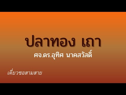 เดี่ยวซอสามสาย ปลาทอง เถา ศจ.ดร.อุทิศ นาคสวัสดิ์