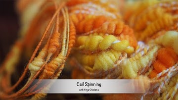 Coil Spinning Yarn and Wire - Tutorial - Beehive Yarn