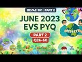 IGNOU BEVAE 181 June 2023 PYQ 🔥 Q26–50 | EVS MCQs You Can’t Miss