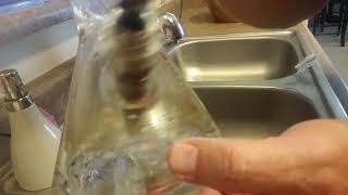 Water pipe cleaning video