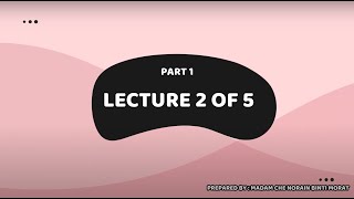 AM025 CHAPTER 8 (LECTURE 2 OF 5 : PART 1)