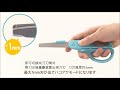 KOKUYO 兩用機能剪刀(氟加工)-黑 product youtube thumbnail