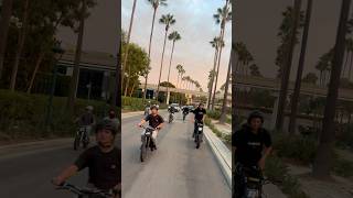 10+ cops and 2 helicopters is crazy😭#talaria #surron #rideout #cops #ebike #bikelife #chased
