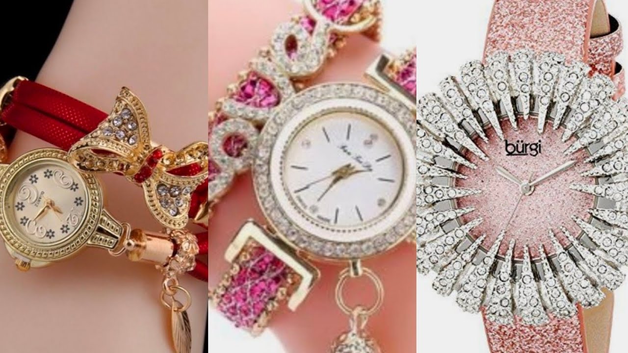 stylish and elegant luxury royal style diamond women's Wrist watch design/princes style watch 2021