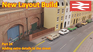New Layout Build - Town Scene Detail
