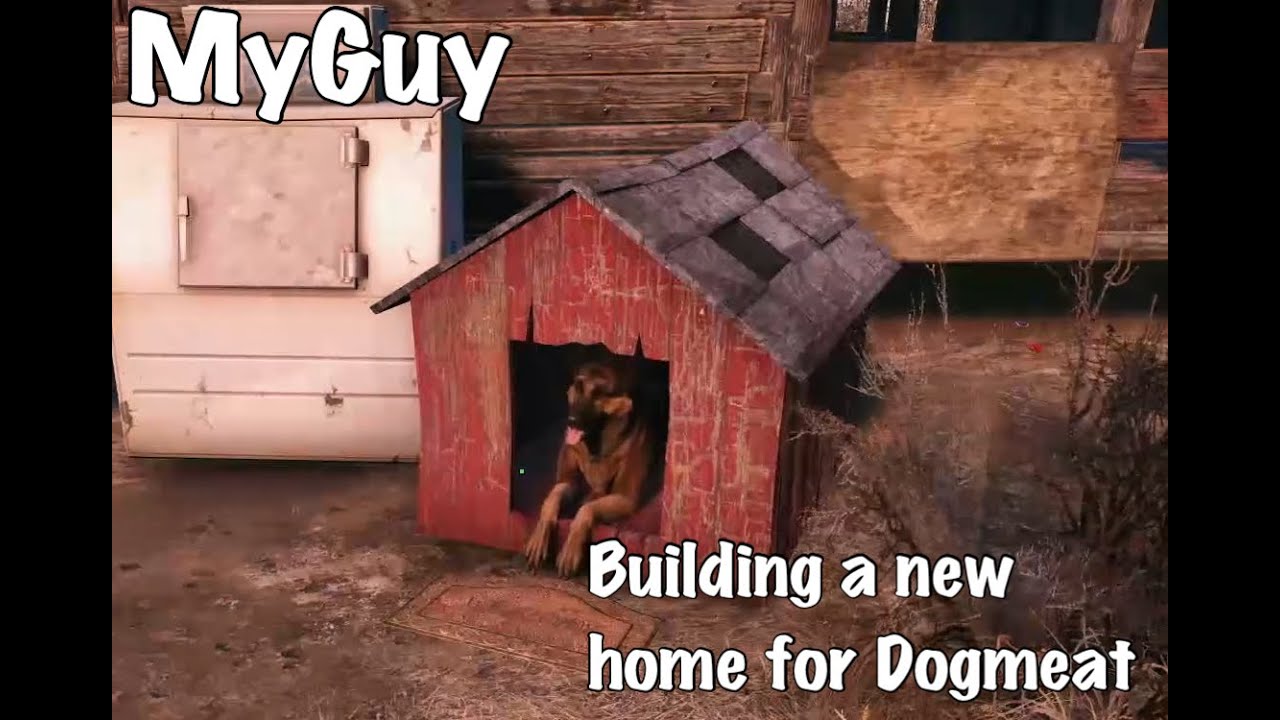 Fallout 4 Building a house for Dogmeat Guide - YouTube