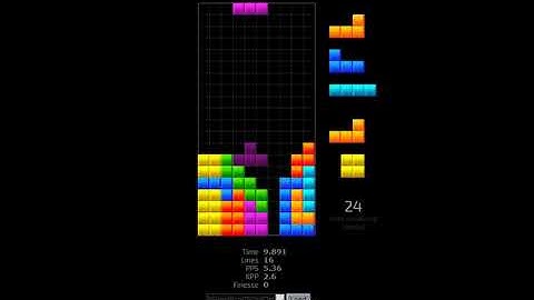 I wanted the Perfect Clear maybe a bit too much | Sprinting on Jstris