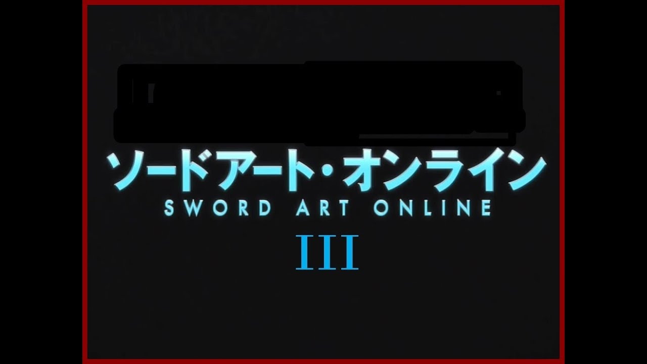 Sword Art Online tem 3ª temporada anunciada com visual e tease trailer -  IntoxiAnime