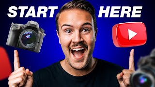 How to Make Your First YouTube Video (START to FINISH)