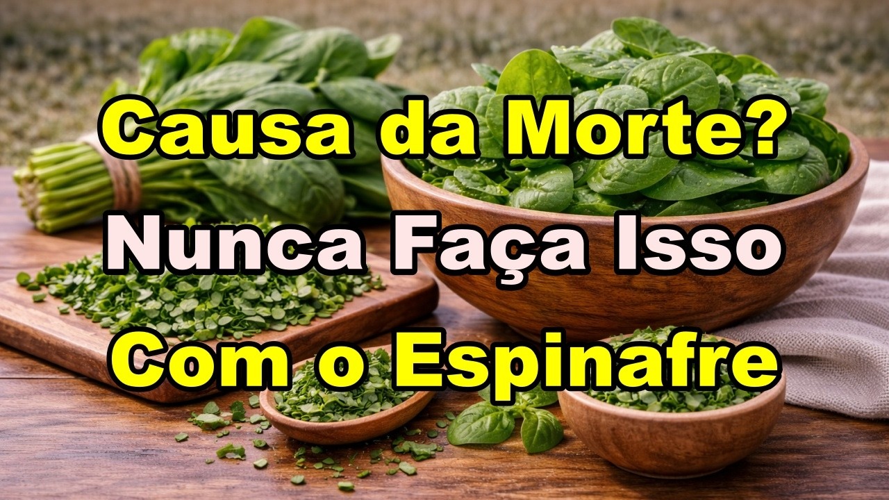 MÉDICOS ALERTAM: 5 ERROS Que Transformam O ESPINAFRE em VENENO NO Seu CORPO!