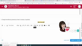 Hyperbole Quizizz and Show It for Asynchronous Learners