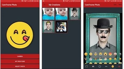 Photo Frames & Stickers App in Android Studio DEMO