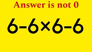 Only 1 in 10 Get The Correct Answer! | Pemdas Math Problem