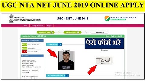 Ugc nta net june 2019 Apply  Online | Full Information how to apply step by step