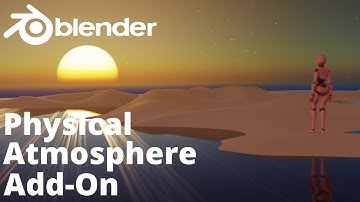 Physical Starlight & Atmosphere for Blender | Add-On Review