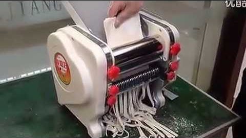 Máy cán bột làm sợi mì, máy cán cắt sợi bánh canh, máy cắt sợi bánh canh sợi mì