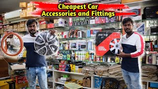 மிக மிக குறைந்த விலையில் Car Accessories Market || Car Audio Set, Seat Cover அனைத்தும்|| Rajaa Vlogs