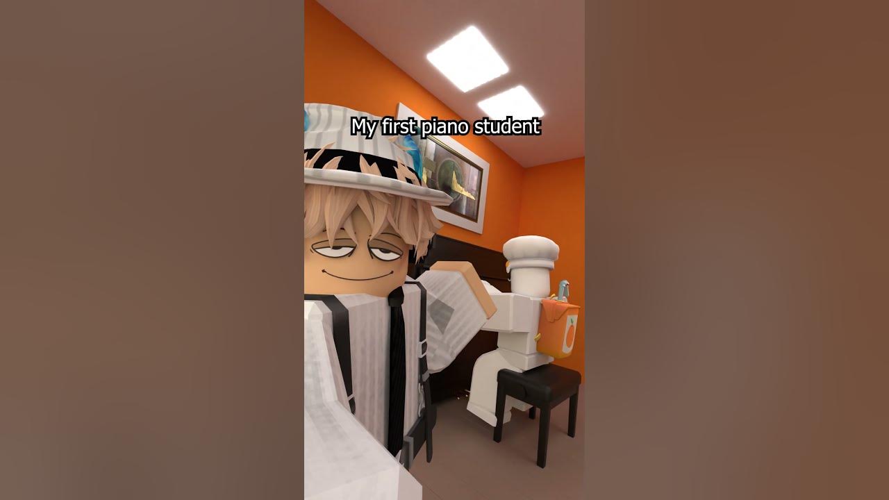piano student | #shorts   #shorts  #roblox  #memesofroblox