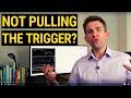 OVERCOMING DAY TRADING HESITATION! FEAR of 'PULLING THE TRIGGER' 🎯