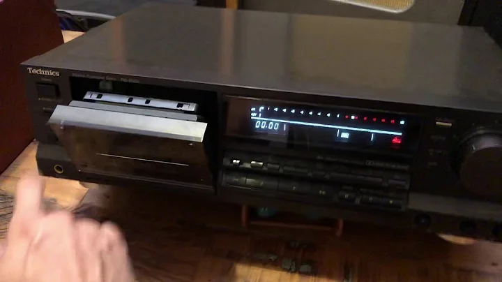 Technics RS-B965  Cassette Tape Deck Quick DBX Demonstration at Regence Audio