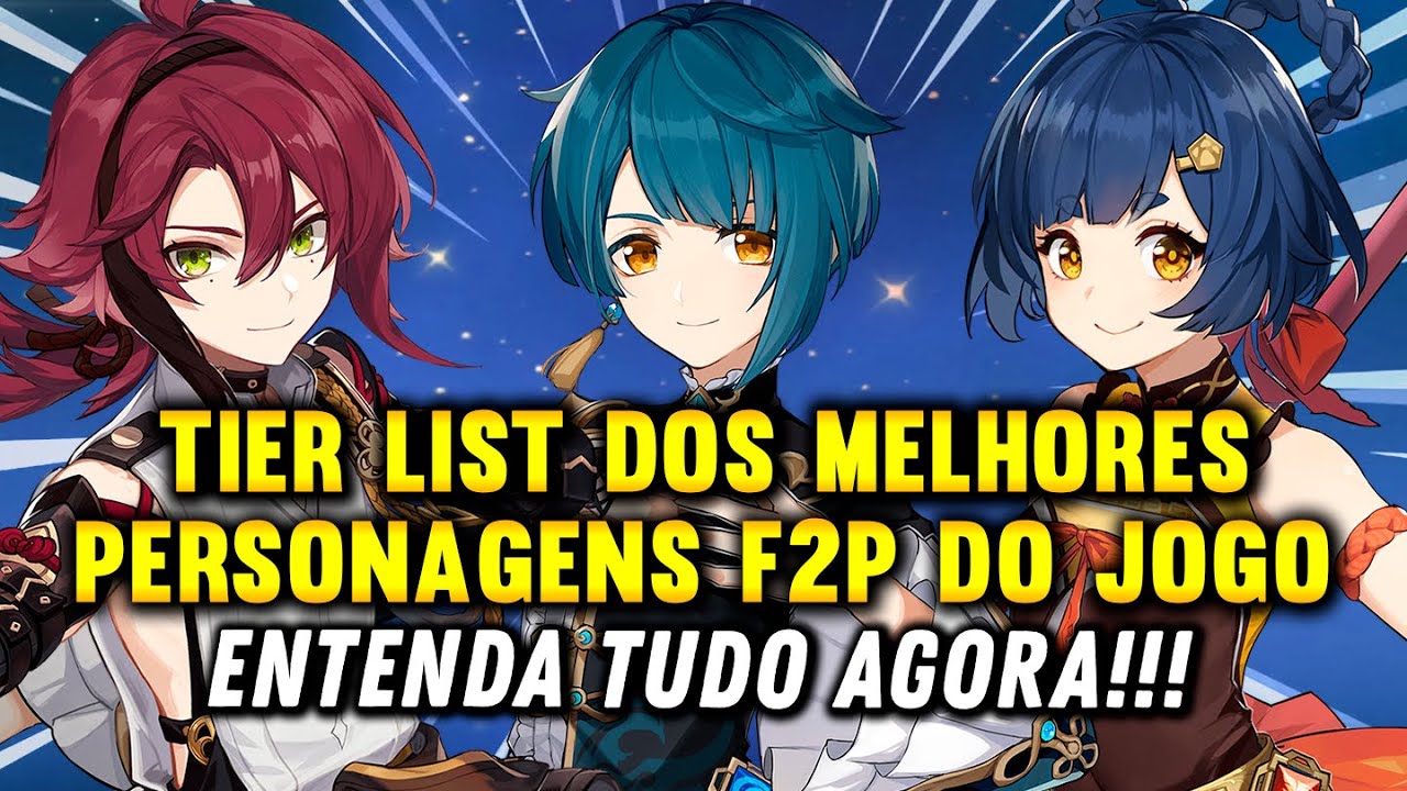 Genshin Impact: Todos os personagens Anemo até agora