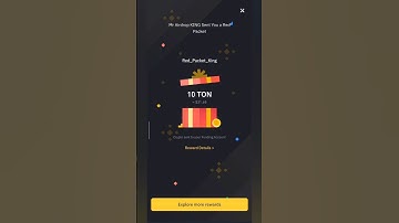 $10 TON ($31 USDT)Giveaway 🎁 || binance red packet code today || red packet code in binance today