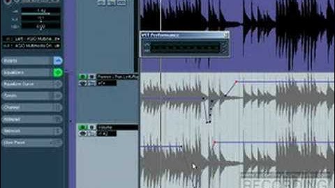 Cubase 4 - Editing Automation from RecordingHomeAudio.com