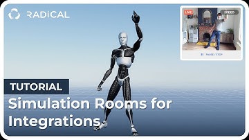 How to use Simulation Rooms in RADiCAL for Unity, Unreal, Blender, Maya... I RADiCAL