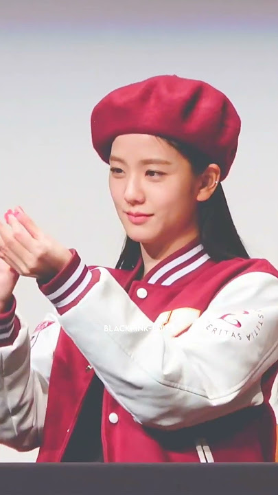 Jisoo showing magic to blinks in her fansign event #jisoo #flower #me #shorts