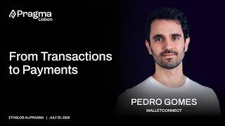 From Transactions to Payments | Pedro Gomes at Pragma Lisbon 2026 screenshot 4