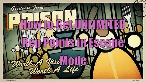 How to Get UNLIMITED Rep Points in Prison Architect Escape Mode