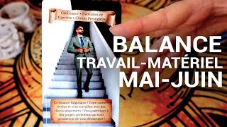 ♎️BALANCE - Une Très Belle Évolution Possible 🚀🌞 Équilibre Sage, Passion ⚖️🔥 MAI-JUIN TRAVAIL-ARGENT