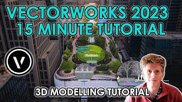 Vectorworks 2023: 15 minuten durende 3D-modellering tutorial