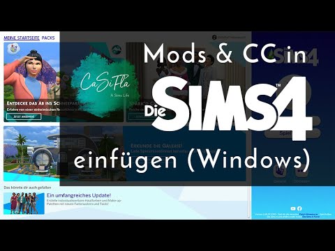 🔥 Mods & CC in "Die Sims 4" einfügen (Windows) 🔥