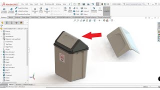 SOLIDWORKS Advanced Modeling   Rubbish Bin  Recycle Bin 3/3