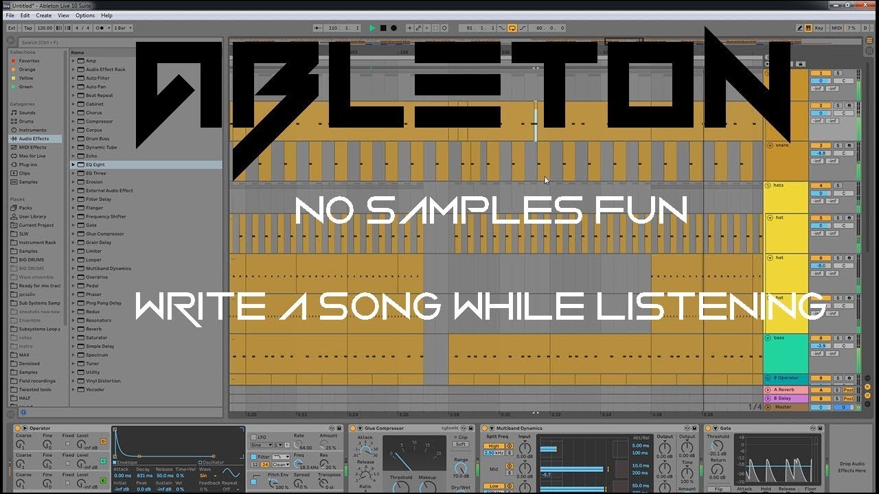 How To Make Techno Song | No Samples | Ableton Live 11 | No commentary ...