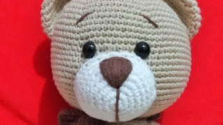 AMİGURUMİ AYICIK ✅ YAPIMI 4. Bölüm ( dikim ) ✅ Çok Kolay Amigurumi Ayıcık ✅ Crochet Amigurumi Bear