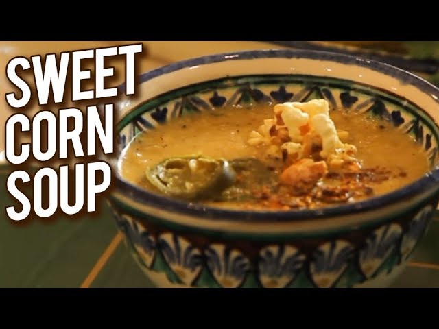 Roasted Corn Soup Recipe - How To Make Sweet Corn Soup At Home - Monsoon Special - Rajshri Rewinds | Rajshri Food